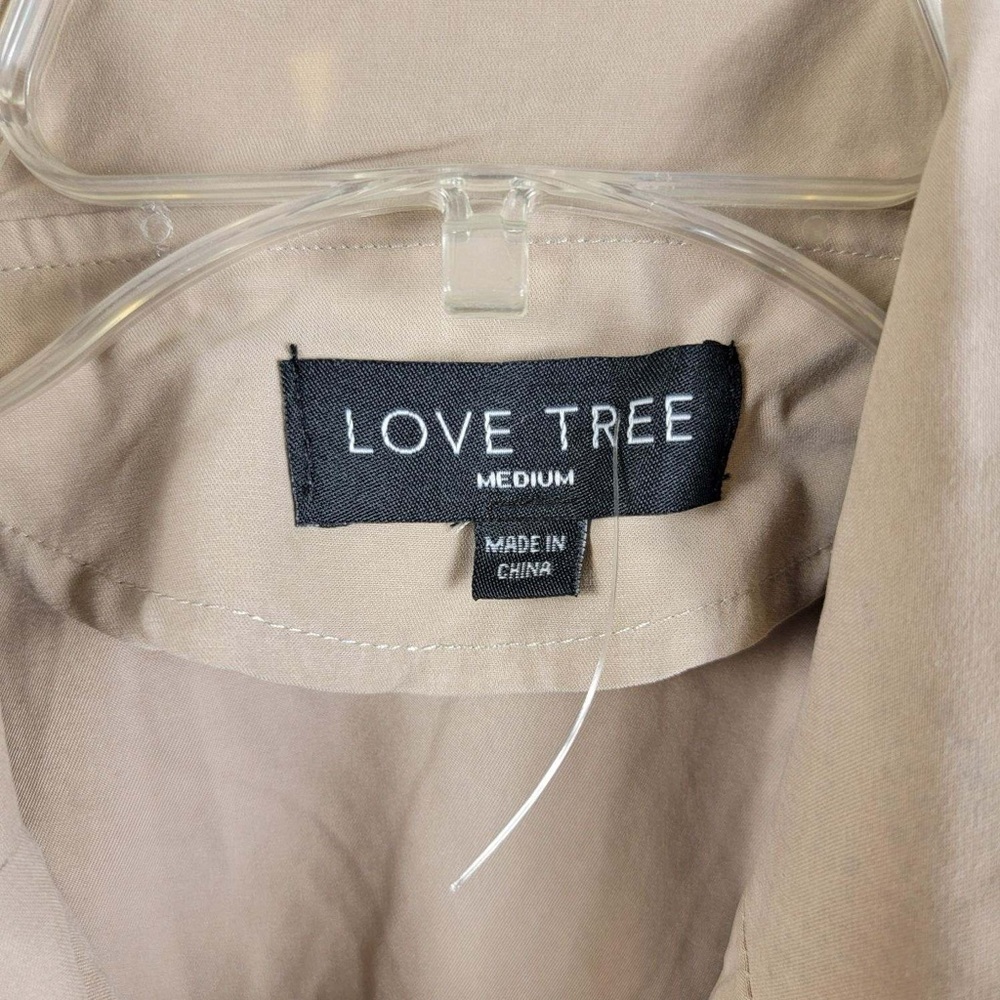 Love Tree Beige Sleeveless Vest - Picture 5 of 5